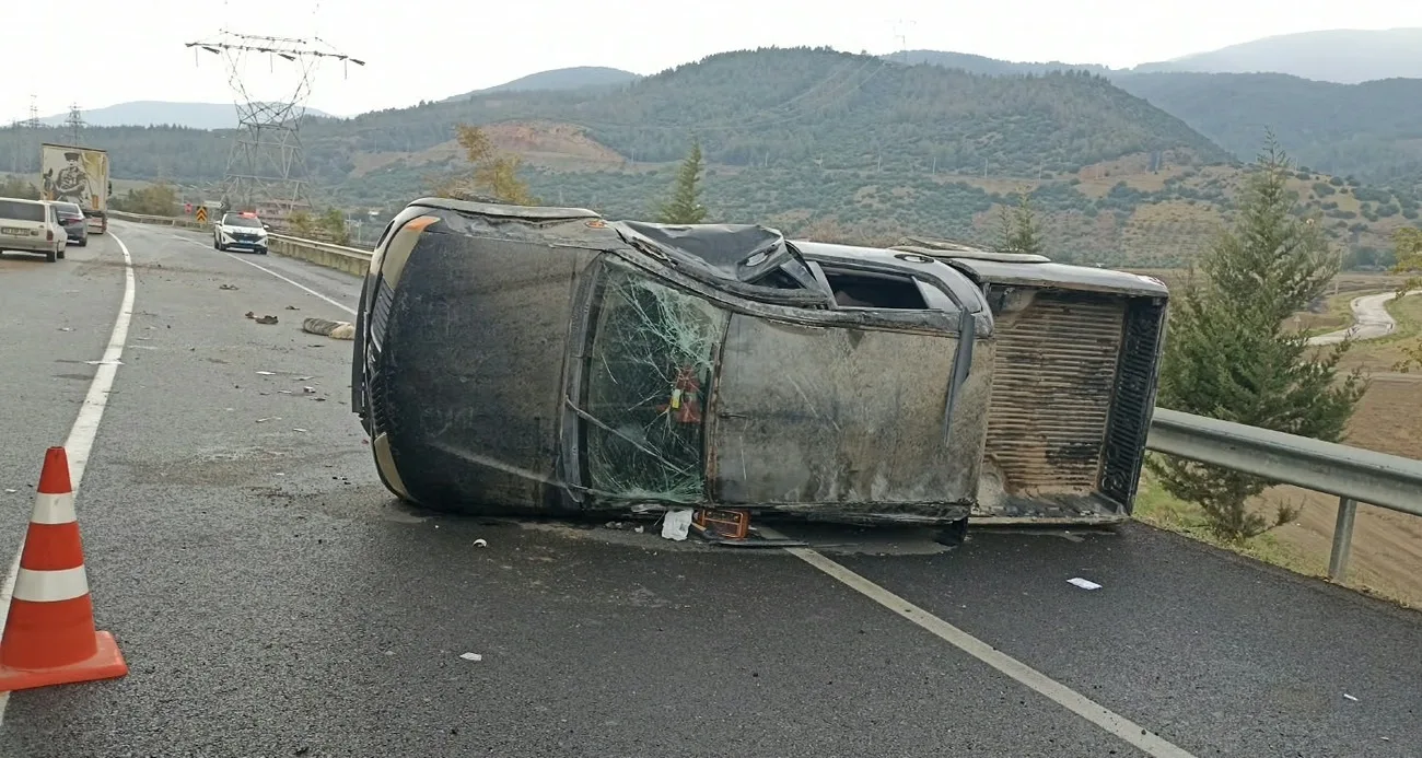 Gaziantep’te takla atan kamyonette yaralanan kadın, kurtarılamadı
