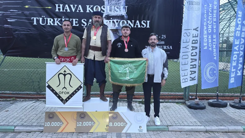 'Geleneksel Türk Okçuluk Türkiye Şampiyonası' sona erdi