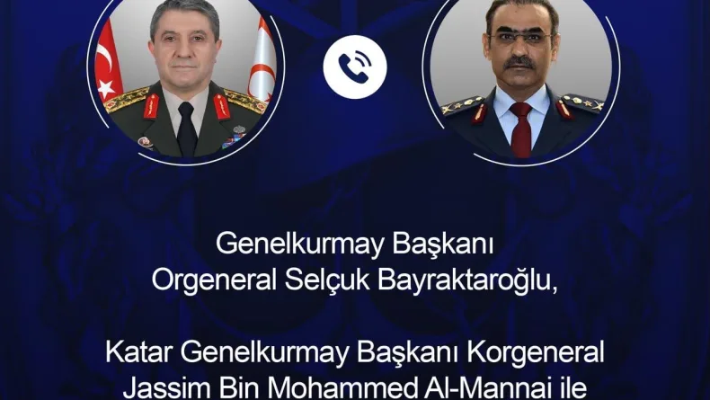 Genelkurmay Başkanı Orgeneral Bayraktaroğlu, Katarlı mevkidaşı ile görüştü