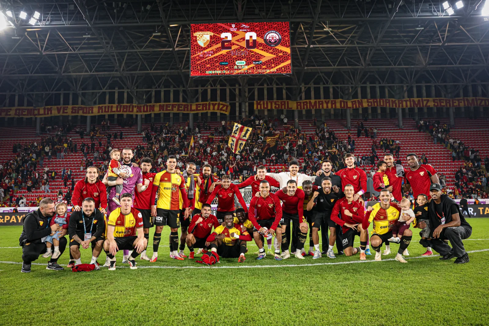 Göztepe 3'te 3'le kendini buldu