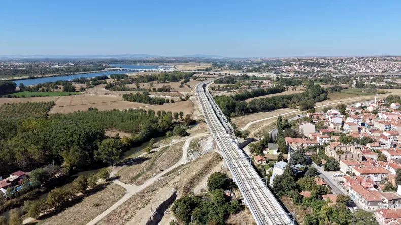 ‘Halkalı-Kapıkule Hızlı Tren Hattı Edirne'nin ticari potansiyelinin gelişmesine katkı sağlar’