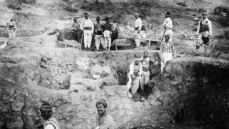 Hattuşa'nın 120 yıllık kazı süreci tarihi fotoğraflarda