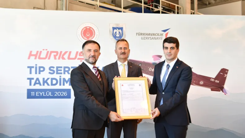 HÜRKUŞ-2'ye Askeri Tip Sertifikası verildi