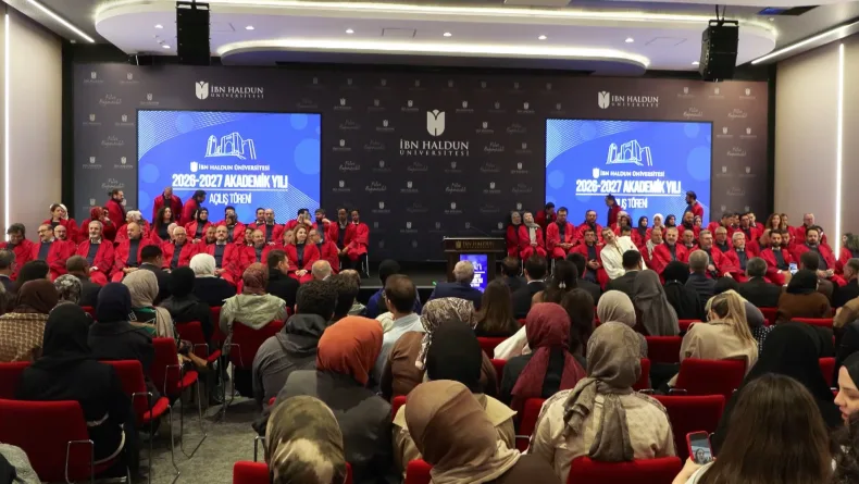 İbn Haldun Üniversitesi’nde Akademik Yılı Açılış Töreni yapıldı
