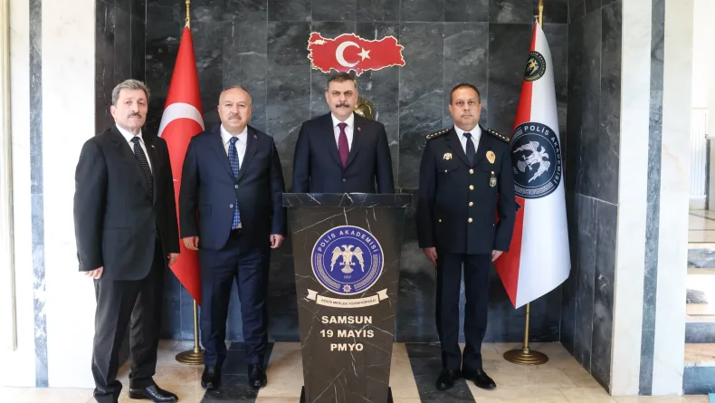 İçişleri Bakanı Çiftçi, 19 Mayıs Polis Meslek Yüksekokulu ziyaret etti
