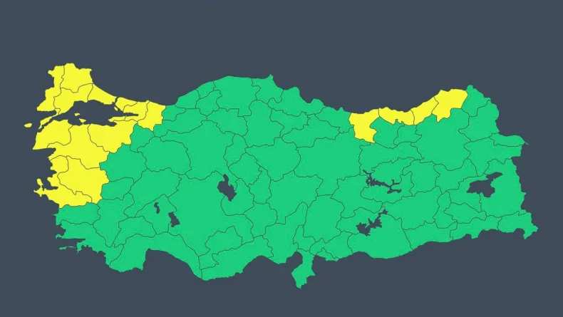 İçişleri Bakanlığı'ndan 'sağanak' uyarısı