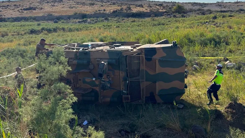 Iğdır’da askeri araç devrildi: 1 şehit, 2 yaralı