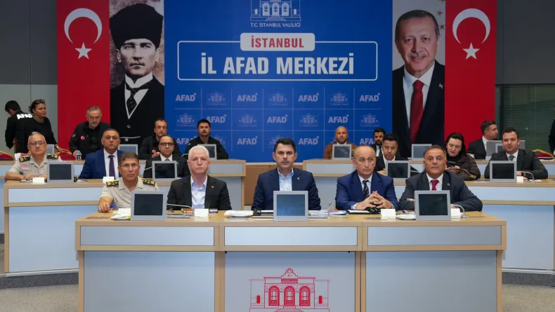 İstanbul'da Afet Koordinasyon Toplantısı düzenlendi