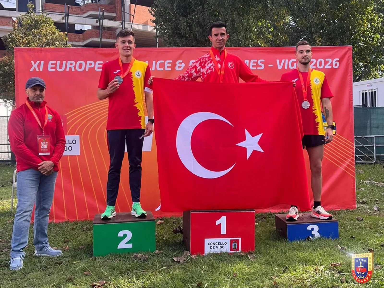 Jandarma Gücü İspanya’dan 101 madalya ile döndü