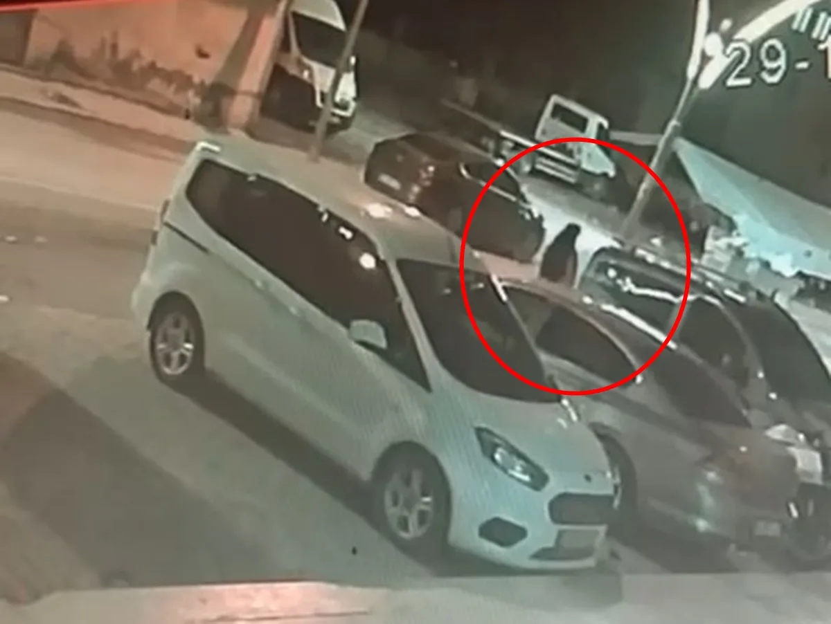 Kadının çantasını alıp kaçan kapkaççı tutuklandı; olay kamerada