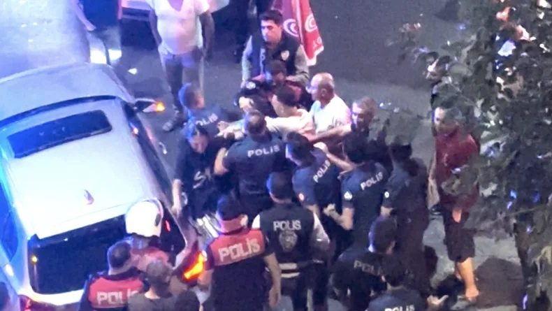 Kağıthane’de taciz iddiası sonrası kavga; şüpheliler dron takibiyle yakalandı