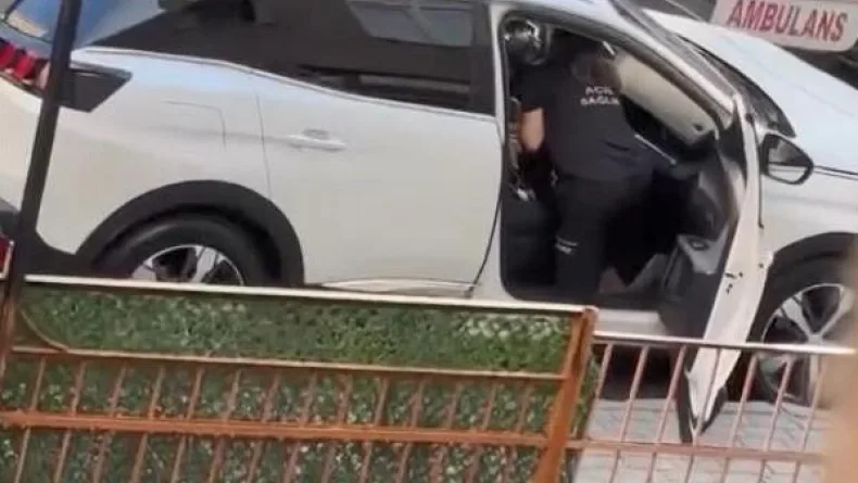 Kağıthane’de taksi şoförünün öldüğü silahlı saldırı sonrası yaşananlar kamerada