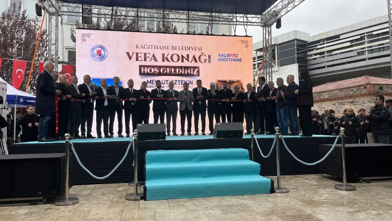 Kağıthane’de tarihi Vefa Konağı hizmete açıldı
