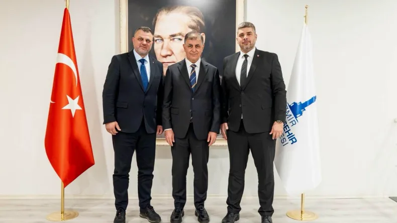 Karşıyaka'dan Başkan Tugay'a stat ziyareti