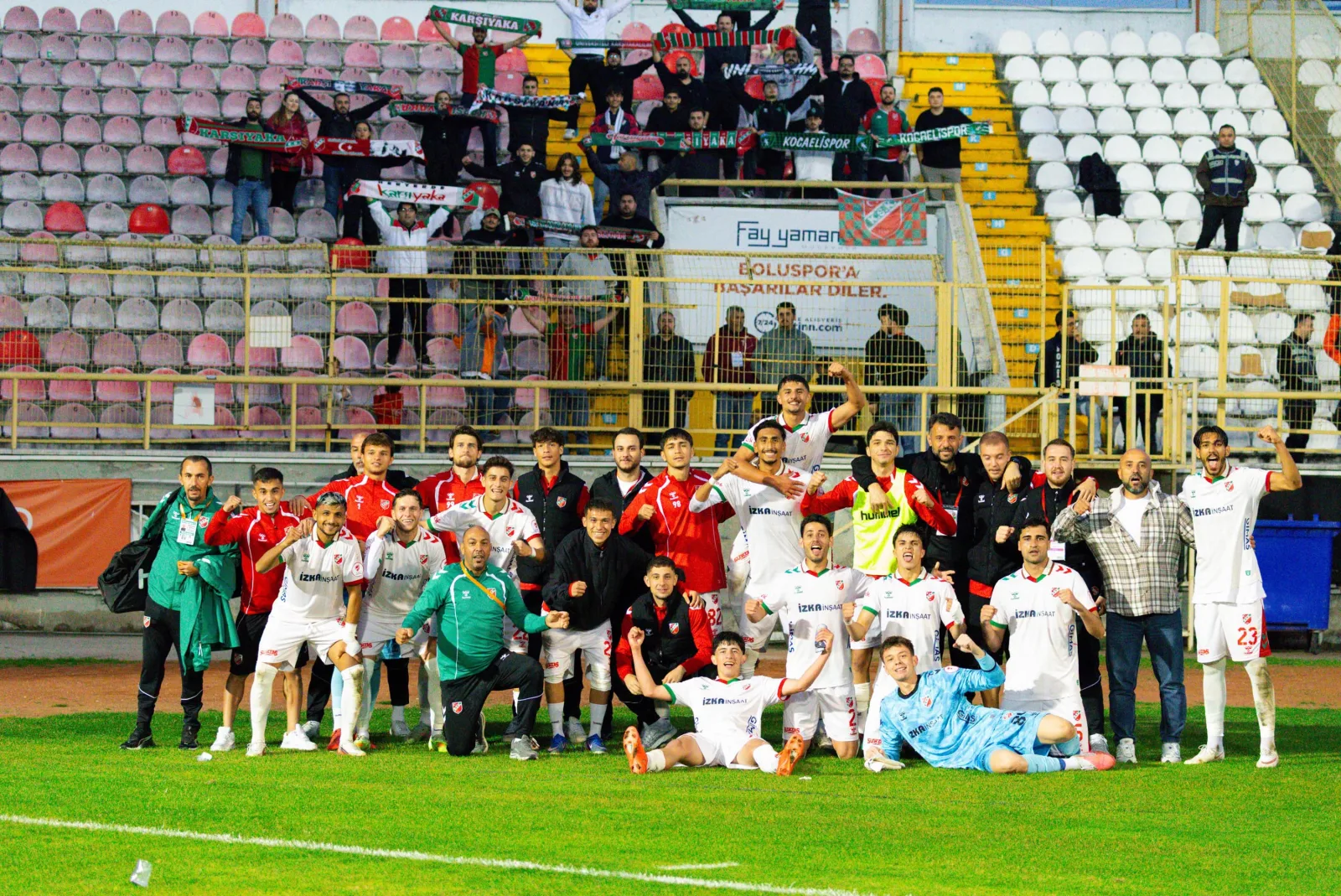 Karşıyaka seriyi sürdürmek için Denizli'de
