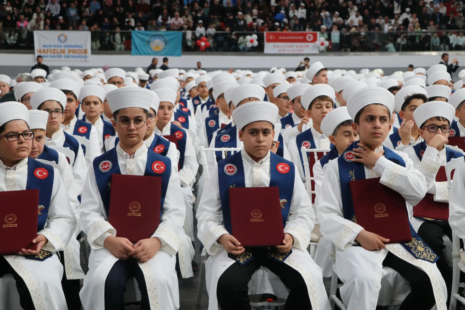 Kayseri’de 738 öğrenci için hafızlık icazet merasimi düzenlendi