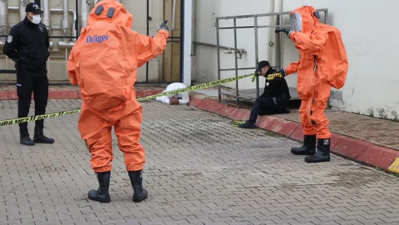 Kayseri'de kimyasal, biyolojik, radyolojik ve nükleer tehditler tatbikatı