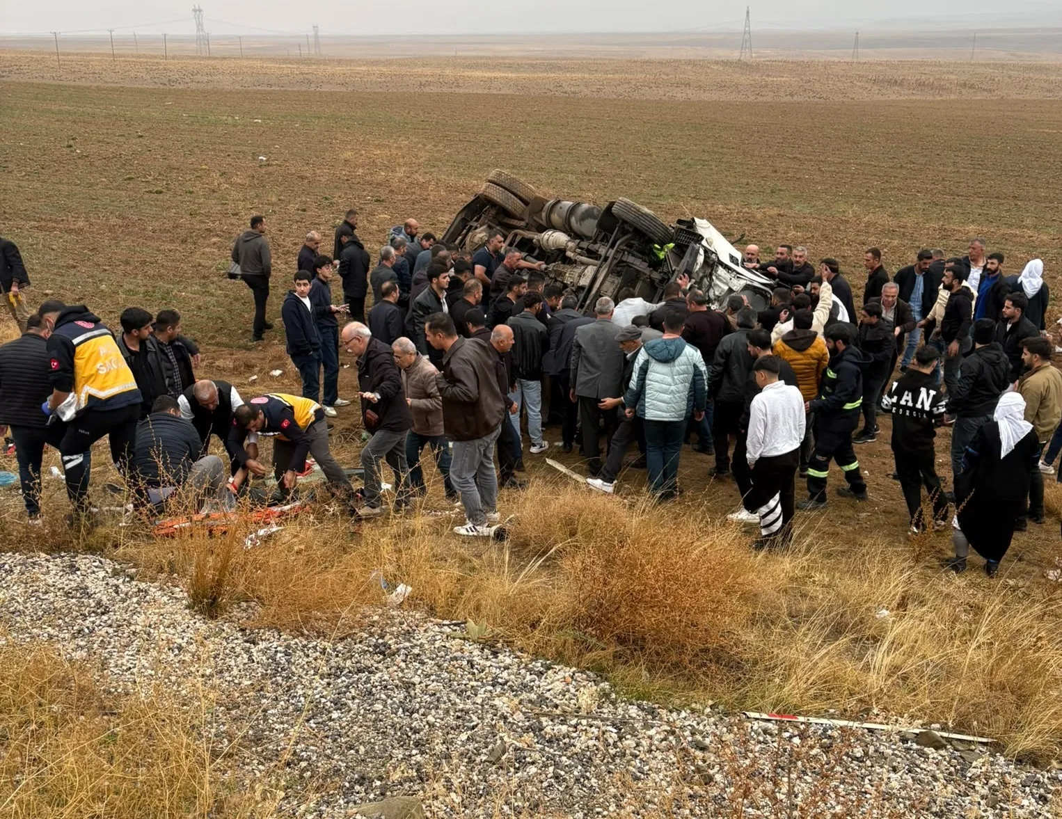 Kaza şehidi polis memurunun cenazesi, törenle Ankara'ya uğurlandı