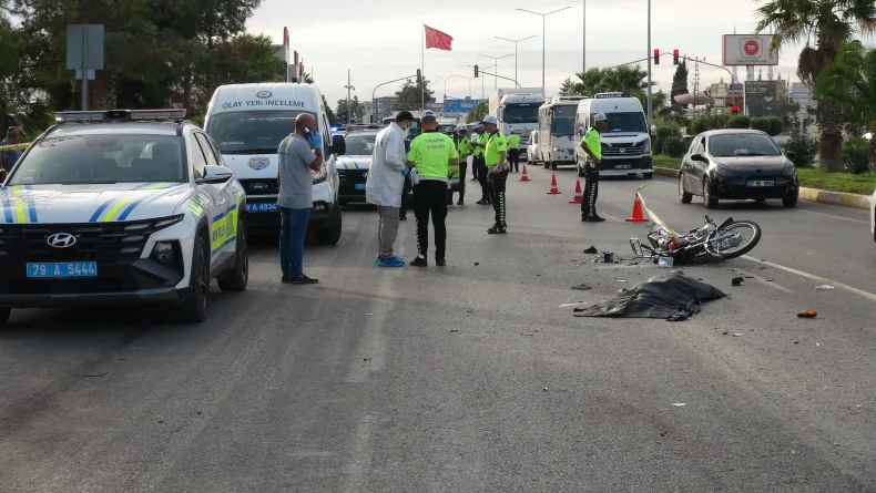 Kilis’te beton mikseri ile motosiklet çarpıştı: 1 ölü, 1 yaralı