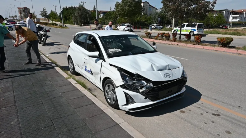 Kırıkkale'de ehliyet sınavında kaza: 4 yaralı