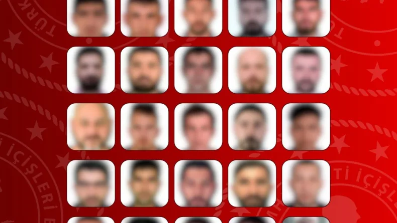 Kırmızı bültenle ve ulusal seviyede aranan 76 suçlu, Türkiye'ye iade edildi