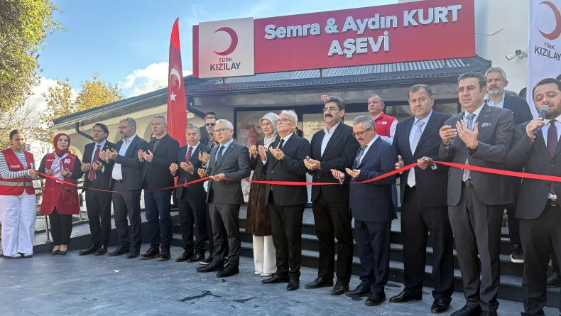 Kızılay'ın Sivas’taki aşevi hizmete açıldı