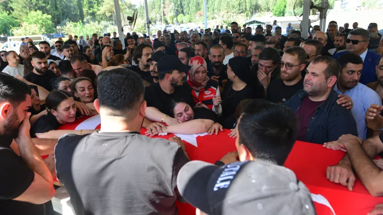 KKTC açıklarındaki gemi kazasında ölen Mehmet Nuri, toprağa verildi