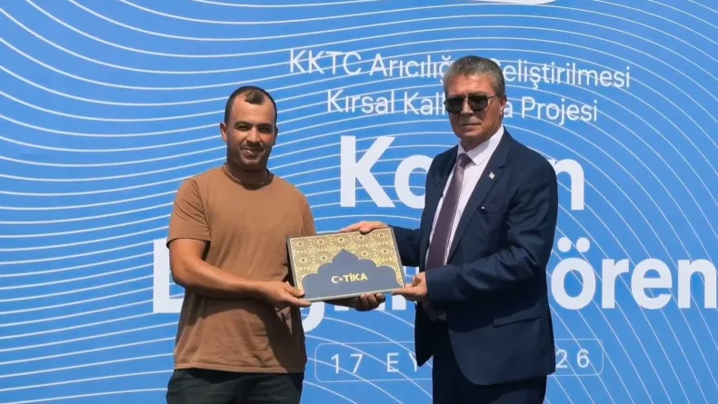 KKTC’de 170 arıcıya bin modern arı kovanı dağıtıldı