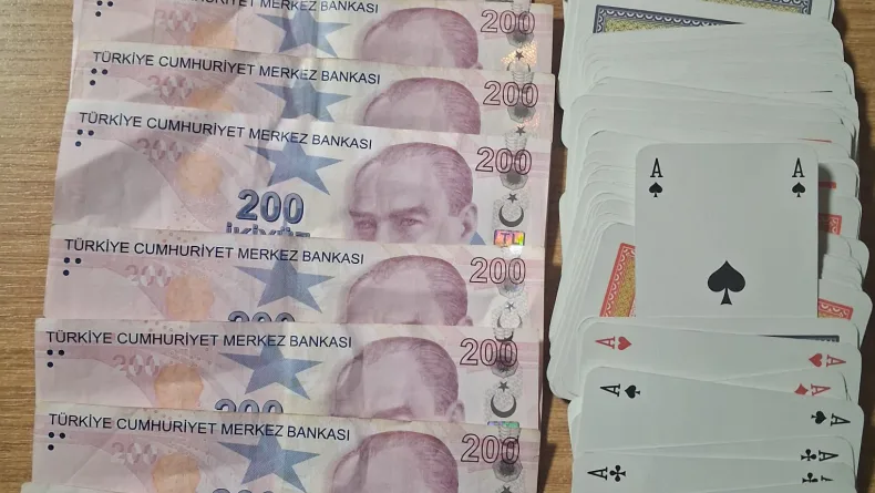 Kumar oynayan 6 kişiye toplam 69 bin lira ceza