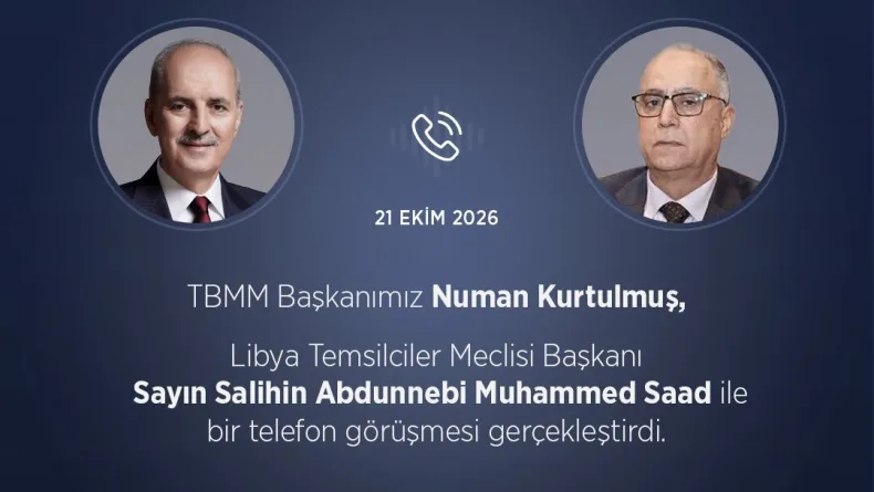 Kurtulmuş, Libyalı mevkidaşı Saad ile görüştü