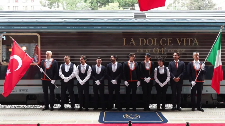 La Dolce Vita Orient Express İstanbul’dan Roma’ya dönüş yolculuğuna başladı