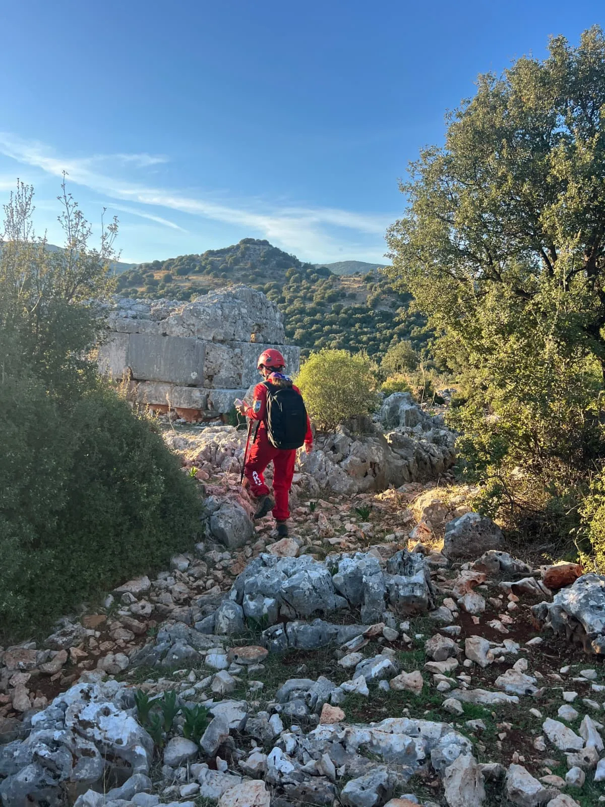 Likya Yolu'nda kaybolan Alman turistin cansız bedeni bulundu