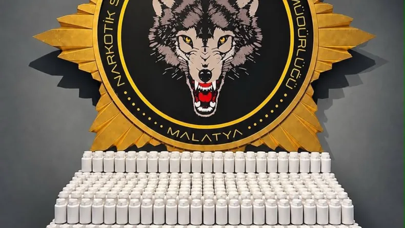 Malatya'da 44 bin uyuşturucu hap ele geçirildi; 3 gözaltı