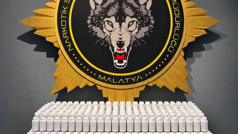 Malatya'da 46 bin sentetik hap ele geçirildi; 3 gözaltı