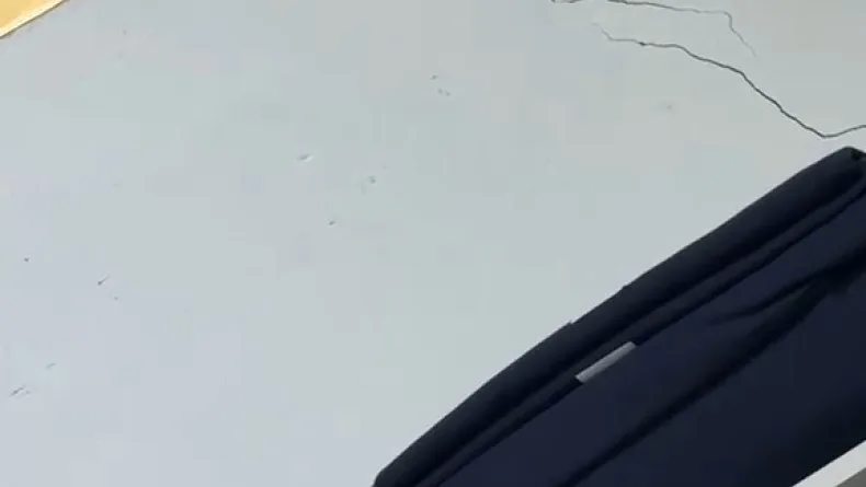 Maltepe'de bina çökmeden önce kaydedilen görüntüler ortaya çıktı: Çatlaklar gün geçtikçe büyüyor