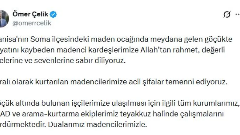 Manisa'da maden ocağında göçük: 2 ölü (8)