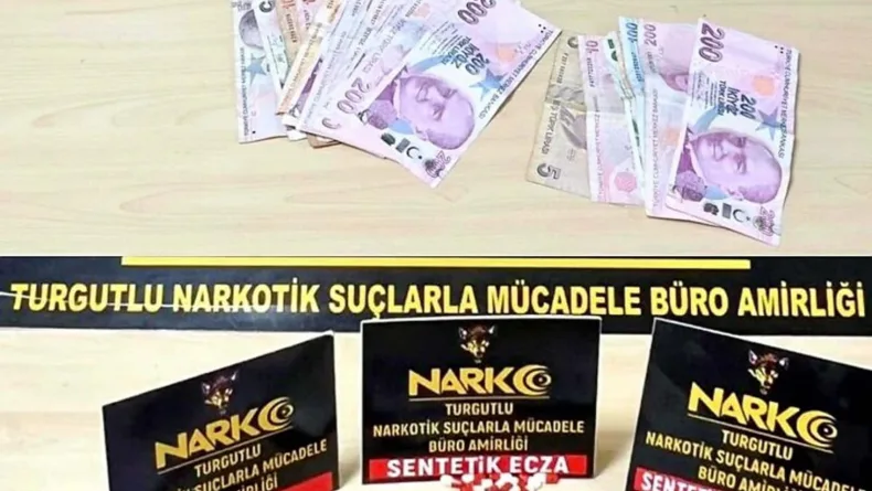Manisa'da uyuşturucu operasyonu: 3 gözaltı