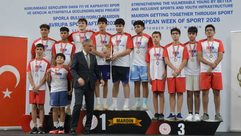 Mardin’de ‘Avrupa Spor Haftası’ açılış töreni düzenlendi