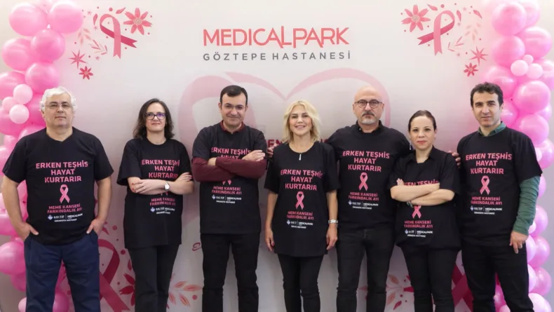 Medical Park Göztepe’de meme kanserine karşı farkındalık etkinliği düzenlendi