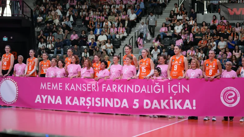 Memorial ve Eczacıbaşı’ndan meme kanseri farkındalık maçı