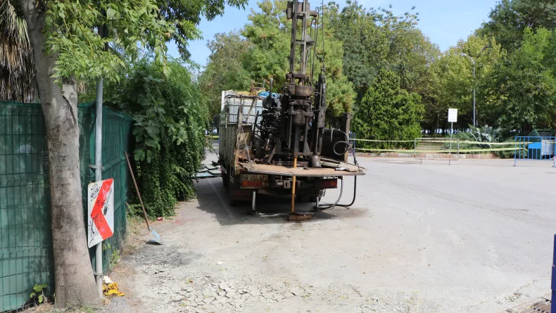 Metan gazı çıkışının yaşandığı bölgede önlem alınldı