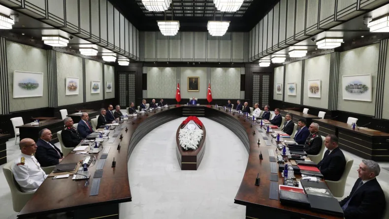 MGK, Cumhurbaşkanı Erdoğan başkanlığında toplandı