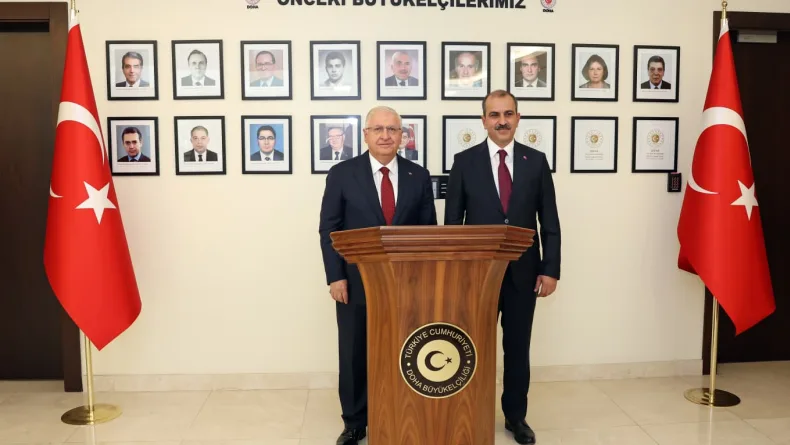 Milli Savunma Bakanı Güler, Doha Büyükelçiliği'ni ziyaret etti