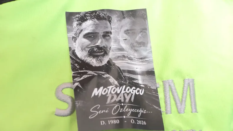 'Motovlogcu Dayı' olarak tanınan Cumhur Kahriman son yolculuğuna uğurlandı