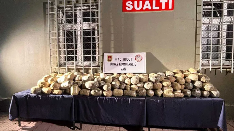 MSB: Van'da 412 kilo uyuşturucu ele geçirdi