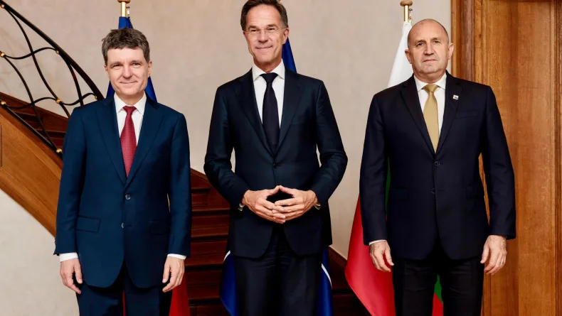 NATO Genel Sekreteri Rutte, Romanya Cumhurbaşkanı Dan ve Bulgaristan Başbakanı Radev ile görüştü