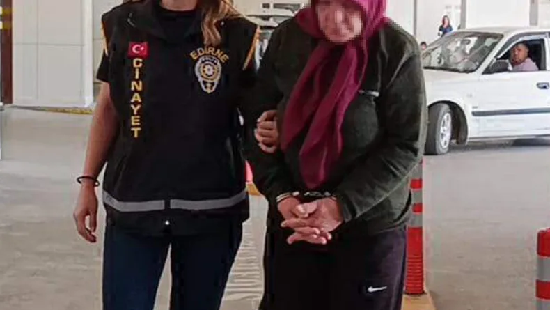 Ölümü şüpheli bulundu, takibe alınan eşi Yunanistan sınırında yakalandı