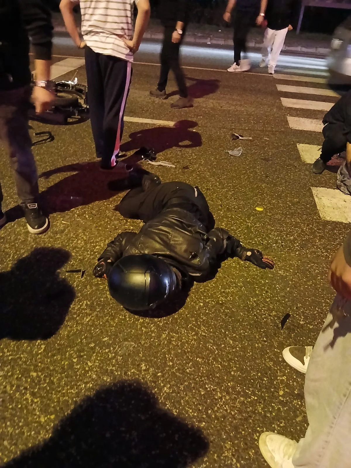 Otomobil, motosiklete çarptı; 1 ölü, 1 ağır yaralı