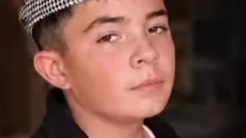 Otomobilin çarptığı Muhammed toprağa verildi