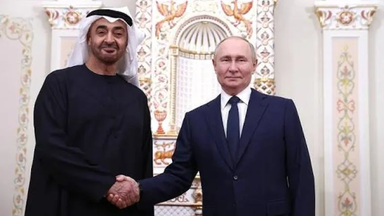 Putin, BAE Devlet Başkanı Al Nahyan ile telefonda görüştü
